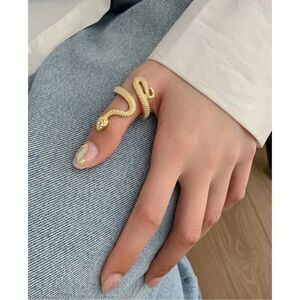 Gold Snake Ring